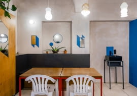 Bistro Rangji w Krakowie. Proj. Miastopracownia