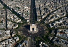 Pola Elizejskie w Paryżu - Avenue des Champs-Élysées