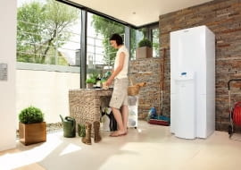 Ogrzewanie podłogowe we współpracy z pompa ciepła zapewnia bardzo wysoką efektywność systemu grzewczego