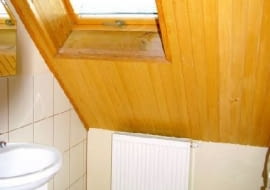 Okno połaciowe w łazience