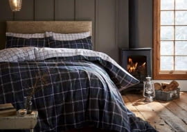 Dwustronna poście Tartan Check Nawy