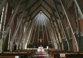 Służew - Dominikanie. Kościół św. Dominika - wnętrze