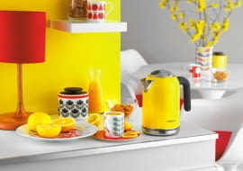 Czajnik KMIX, stal, poj. 1,6 l, moc 2200 W, 269 zł, Kenwood