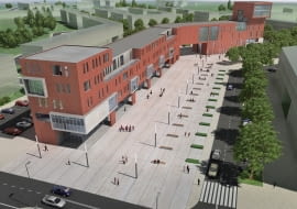 Centrum Siechnic - wizualizacja