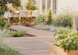 Meble ogrodowe w stylu boho