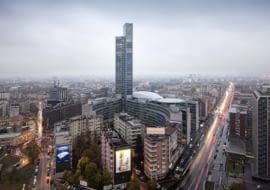 Palazzo Lombardia, Mediolan, Włochy, proj. Pei Cobb Freed & Partners