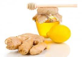 Mikstura z pokrojonego w cienkie plasterki imbiru