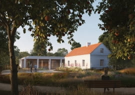 Zwycięski projekt w konkursie na koncepcję siedziby muzeum w domu rodzinnym Witolda Pileckiego