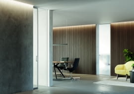 Aluminiowo-szklane drzwi ECLISSE