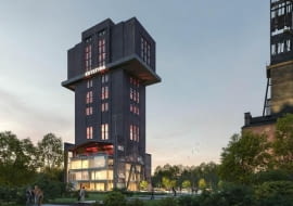 Szyb Krystyna w Bytomiu według projektu Medusa Group