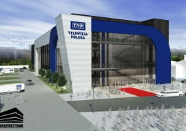 Nowa hala zdjęciowa TVP. Proj. Perspektywa Pracownia Projektowa