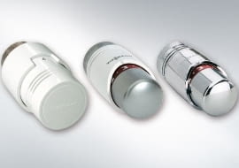 Przykłady zaworów z głowicą termostatyczną