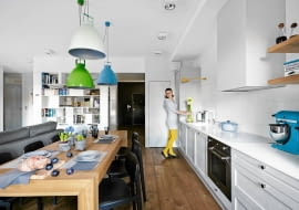 FRONTY SZAFEK KUCHENNYCH, kuchnia w stylu skandynawskim