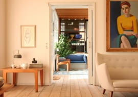 Wnętrza domu duńskiego projektanta Finna Juhla