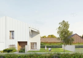 Domy Sąsiedzkie pod Warszawą. Proj. Exexe
