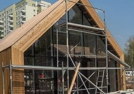 Służewski Dom Kultury w Warszawie, proj. WWAA 137kilo (zdjęcia z budowy)