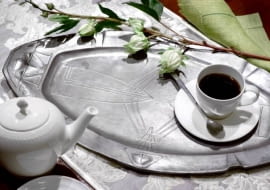 WNETRZA CYNOWA TACA - KONSERWACJA