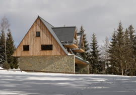 Dom jak schronisko - projekt pracowni Karpiel Steindel Architektura