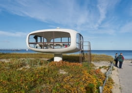 Müther-Turm  w Binz. Proj. Ulrich Muther