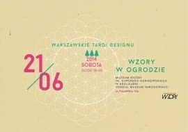WZORY w OGRODZIE - Warszawskie Targi Designu WZORY