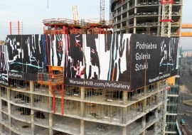 The Warsaw HUB - pierwsza Podniebna Galeria Sztuki