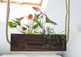 jak zrobić wiszącą półkę?