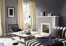 Farby. Kolor ścian. W dopasowaniu odcienia farby do światła pomoże pomalowanie wnętrza pudełka po butach - zobaczymy wtedy, jak wybrany kolor wygląda w półcieniu, a jak w pełnym oświetleniu