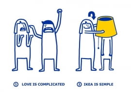 Miłość jest skomplikowana. IKEA jest prosta.