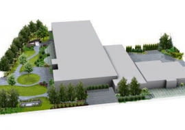 Projekt ogrodu na starym torowisku