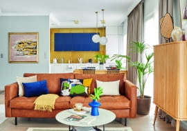 74-metrowy apartament na warszawskim Żoliborzu