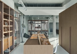 Garderoba z toaletką - wielofunkcyjna wyspa marki ZAJC