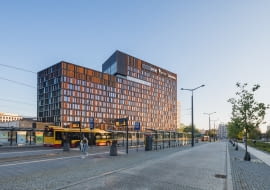 Brama Miasta w Łodzi. Proj. Medusa Group