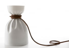 Lampa Crease, porcelana, design