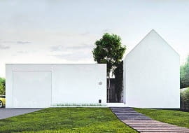 Projekt domu jednorodzinnego pod Wrocławiem, 2009