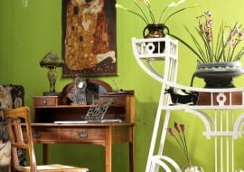 18.07.2006 CZTERY KATY STYLE SECESIA STYLIZACJA MARIANNA BAUMAN FOT. PAWEL KISZKIEL / AGENCJA GAZETA