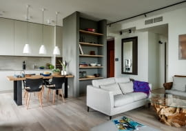 Apartament na Powiślu w Warszawie