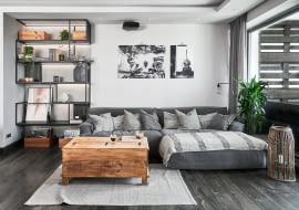 Aranżacja 60-metrowego mieszkania w Warszawie