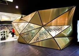 sky tower, theza architekci, wrocław, perfumeria