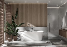 Wanna wolnostojąca Bernstein NOVA akryl 170 x 80 cm