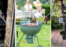 1. Grill gazowy jednopalnikowy 2.4kW Attitude 2GO Campingaz 1299,00 zł, 2. Grill węglowy Phoenix Beta II Naterial, 629,00 zł, 3. Grill gazowy 3 palnikowy 8.8kW Royal 320 Broil King, 2499,00 zł