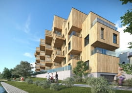 Wooden House w Rzeszowie. Proj. MWM Architeci