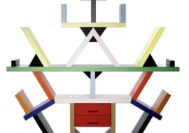 Regał Carlton, 1981, proj. Ettore Sottsass, producent: Memphis