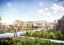 Zwycięski projekt w międzynarodowym konkursie Archi-World Academy Awards 'Dom w Katowicach. Mieszkanie w ogrodzie' - projekt Maciej Warot