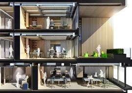 Wnętrze siedziby Allegro zaprojektował zespół Ultra Architects