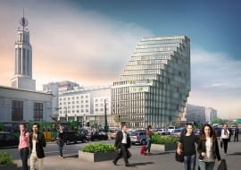 Tak ma wyglądać biurowiec Bałtyk przy Kaponierze