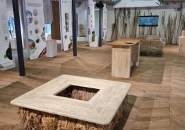 Meble z drewna konopnego na ŁÓDŹ DESIGN FESTIVAL