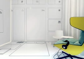 Wnętrze apartamentu ISPOT