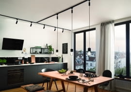 Kuchnia otwarta, a jednak wydzielona