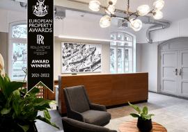 Roark Studio z nagrodą 2021 European Property Award za projekt rewitalizacji Budynku Dyrekcji