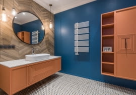 Aranżacja łazienki.